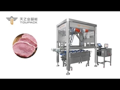 Delta Robot Automatic Loading Multihead Weigher System per bistecche di carne di maiale