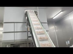 Pesatrice a teste multiple per sacchi di gamberetti, riempimento e confezionamento